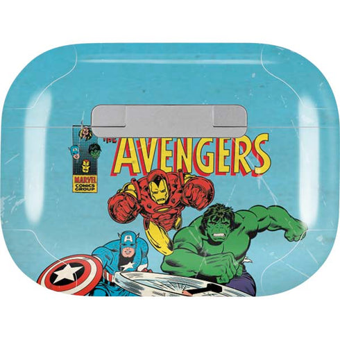 Marvel Classic Comics The Avengers  AirPods Skins